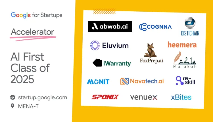اختيار شركة مصرية ضمن شركات النسخة الثالثة من مسرع أعمال جوجل للذكاء الاصطناعي